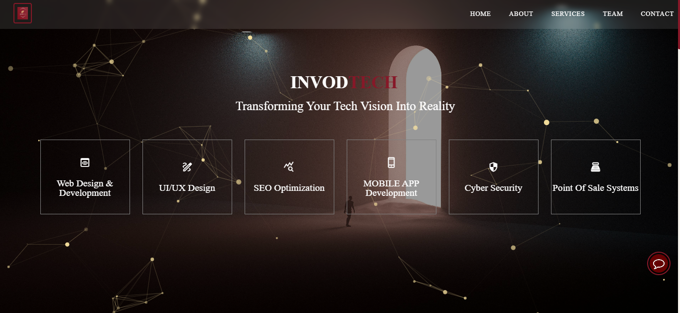 Invod Tech webiste